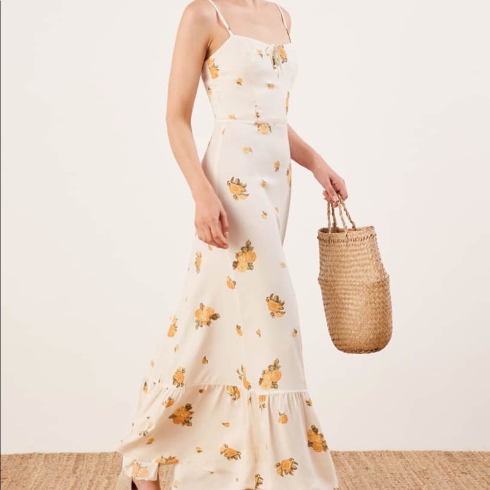 Reformation prairie maxi dress